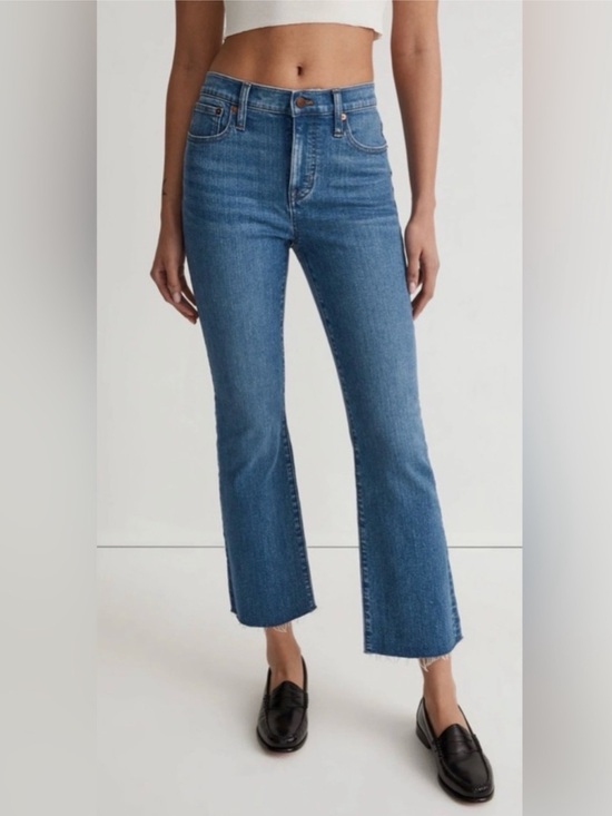 Madewell Denim - NEW Madewell Mid Rise Kick Out Frayed Hem Jeans Size 29